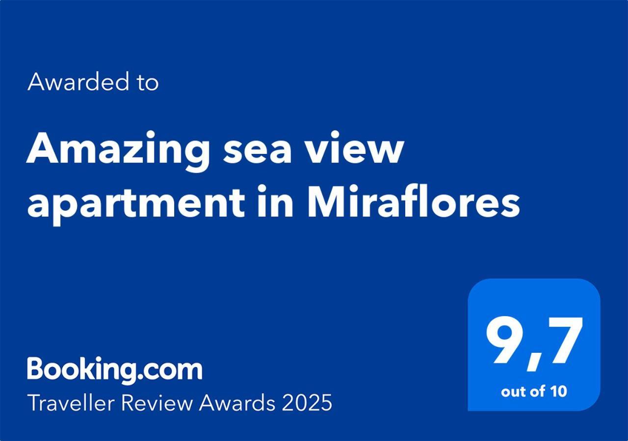Amazing Sea View Apartment In Miraflores Ла Кала де Михас Екстериор снимка