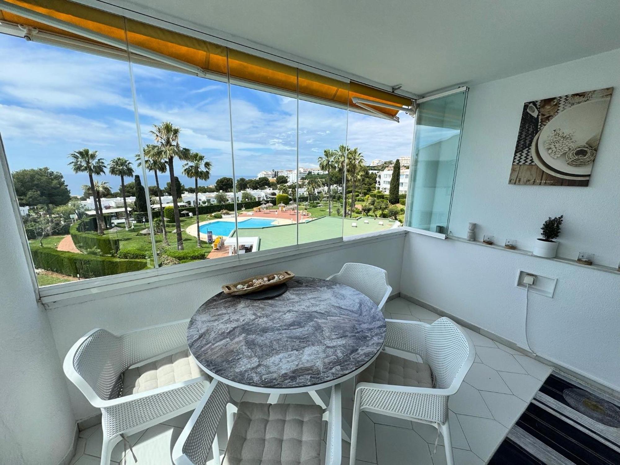 Amazing Sea View Apartment In Miraflores Ла Кала де Михас Екстериор снимка